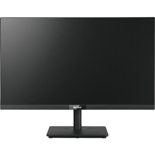 ■BUFFALO 液晶ディスプレイ 23.8型ワイド ブラック スピーカー内蔵 法人向け〔品番:DSPW2381HVBKZ〕【5218340:0】[店頭受取不可]
