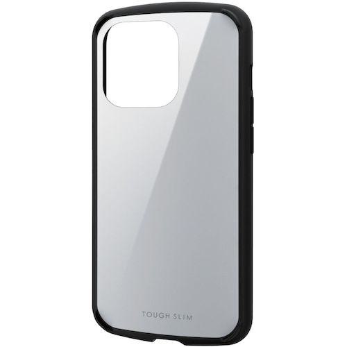 ■エレコム iPhone14Pro用ハイブリッドケース TOUGH SLIM LITE MAGKEEP ホワイト〔品番:PMA22CTSLMWH〕【5219063:0】[法人・事業所限定][外直送元][店頭受取不可]