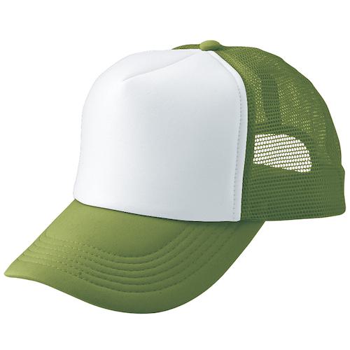 ■アイトス アメリカンメッシュキャップオリーブ〔品番:AZ66313130F〕【5222578:0】[送料別途見積り][掲..