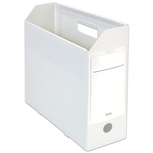 ■JTX 76006)PPボックスファイル+ A4E ホワイト〔品番:76006〕【5240842:0】[送料別途見積り][掲外取寄][店頭受取不可]