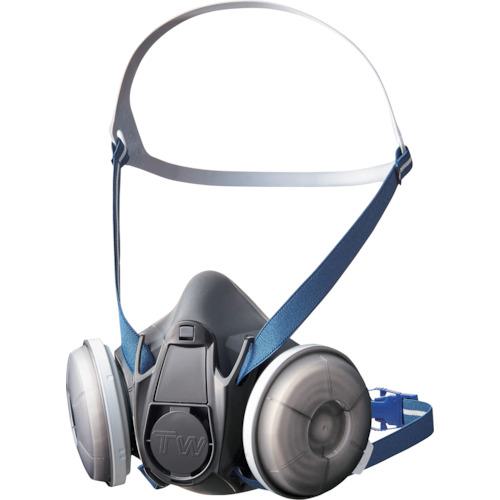 ■シゲマツ 取替え式防じんマスク(セット品)TW02R Lサイズ〔品番:TW02RL〕【5256678:0】[店頭受取不可]