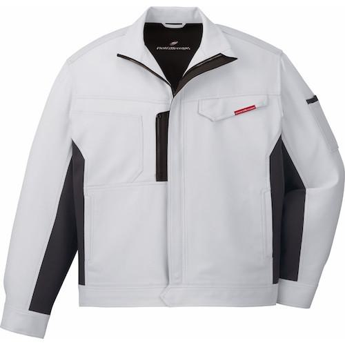 ■自重堂 ブルゾン シルバー L〔品番:83100036L〕【5264706:0】[送料別途見積り][掲外取寄][店頭受取不可]