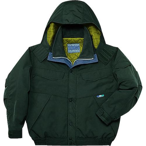 ■自重堂 ブルゾンダ-ク グリ-ン 5L〔品番:481700535L〕【5267989:0】[送料別途見積り][掲外取寄][店頭受取不可]