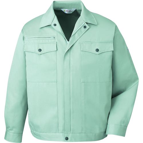 ■自重堂 ブルゾン アースグリーン M〔品番:6700039M〕【5269489:0】[送料別途見積り][掲外取寄][店頭受取不可](4)