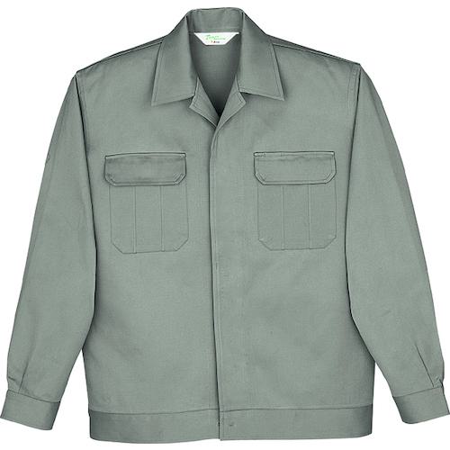 ■自重堂 ブルゾン グレー LL〔品番:6500002LL〕【5271046:0】[送料別途見積り][掲外取寄][店頭受取不可](4)