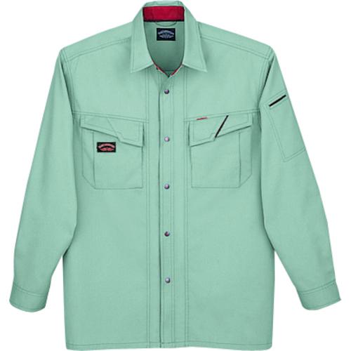 ■自重堂 シャツ アースグリーン 4L〔品番:472040394L〕【5275844:0】[送料別途見積り][掲外取寄][店頭受取不可]