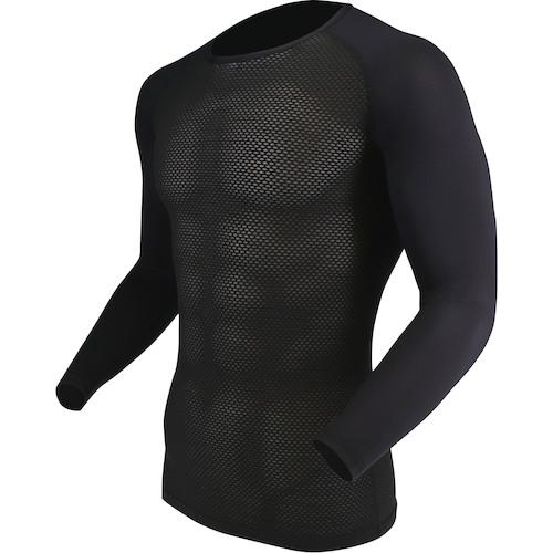 ■おたふく BT冷感3Dファーストレイヤー UVカットスリーブ クルーネックシャツ〔品番:JW715BK3L〕【5283233:0】[送料別途見積り][掲外取寄][店頭受取不可]