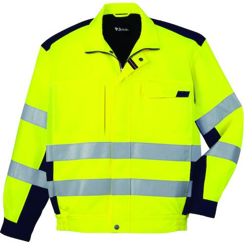 ■自重堂 ブルゾン イエロー EL〔品番:82700045EL〕【5288770:0】[送料別途見積り][掲外取寄][店頭受取不可]