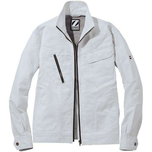 ■自重堂 ブルゾン シルバー S〔品番:71900036S〕【5289451:0】[送料別途見積り][掲外取寄][店頭受取不可]