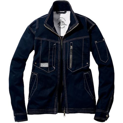 ■自重堂 ブルゾン ネービー LL〔品番:71700011LL〕【5289465:0】[送料別途見積り][掲外取寄][店頭受取不可]