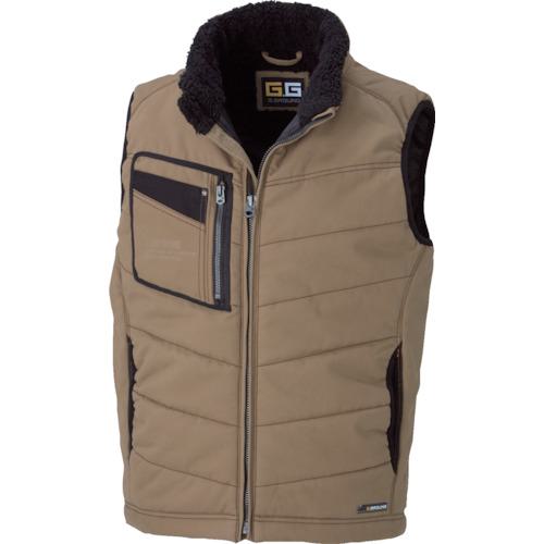 ■G.G. 5106 防寒ベスト ブラウン LL〔品番:510681LL〕【5290930:0】[店頭受取不可]