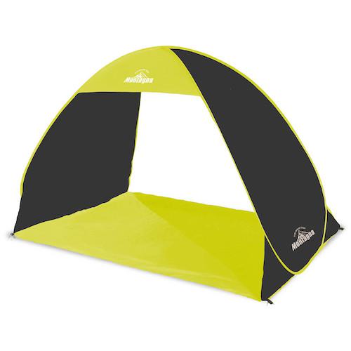 ■グリーンクロス ワンタッチメッシュサンシェードテント グリーン〔品番:6300040288〕【5292173:0】[送..