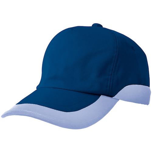 ■アイトス ワークキャップ AZ8618-008 ネイビー×ミストバイオレット フリーサイズ〔品番:AZ8618008〕【..