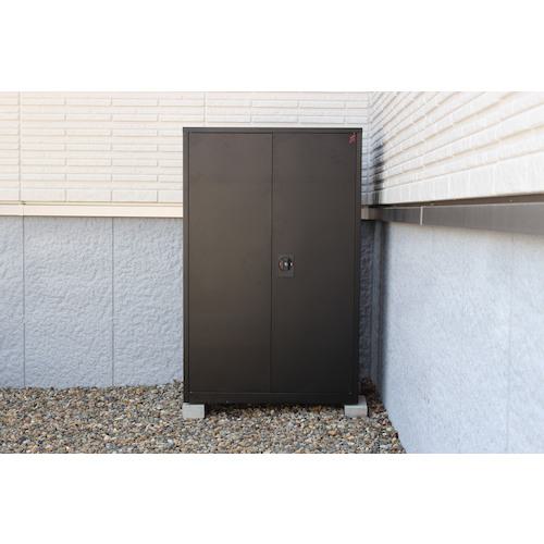 ■TASSCOM 両扉式収納庫 中〔品番:TAN0805LBK〕【5311156:0】[法人・事業所限定][外直送元][店頭受取不可]