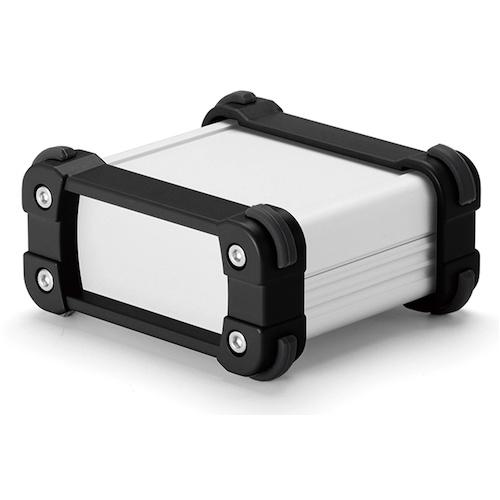 ■タカチ コーナーガード付アルミケースアルミパネルタイプ〔品番:EXP301425SB〕【5318780:0】[法人・事..