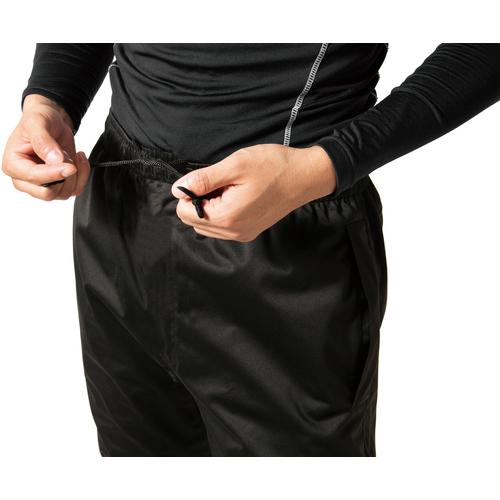 ■Makku エラスティコニットレインパンツ ブラックM〔品番:AS83501〕【5327498:0】[送料別途見積り][掲外取寄][店頭受取不可]