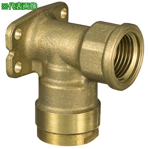 ■オンダ製作所 ダブルロックジョイント WL5型 座付水栓エルボ(黄銅) Rp1/2×10A〔品番:WL51310S〕【5338..