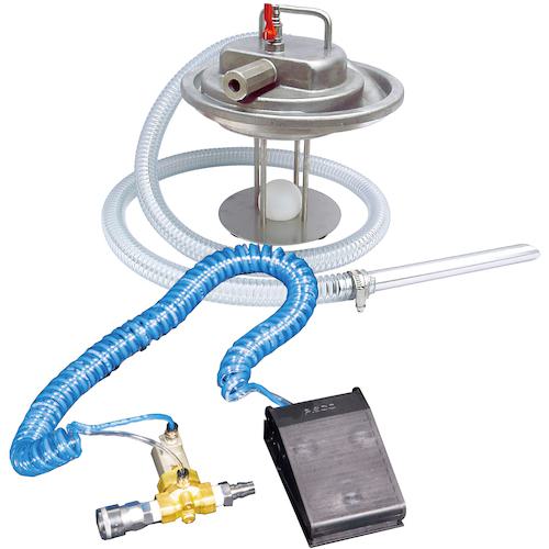 ■アクアシステム エア式バキュームクリーナー 掃除機 オイルストッパー付 足元スイッチ仕様 APPQO400-AF〔品番:APPQO400AF〕【5356314...