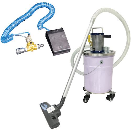 ■アクアシステム エア式バキュームクリーナー 掃除機セット サイレンサー付 足元スイッチ仕様 APPQO600..