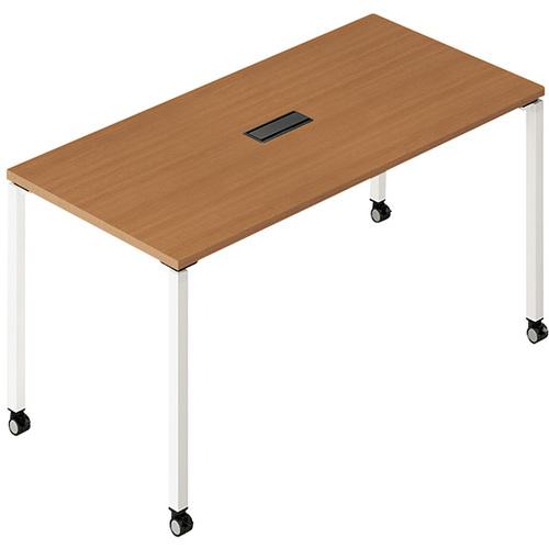 ■NAIKI ビティーミーティングテーブル〔品番:BTMP1575HCWMWP〕【5367623:0】[送料別途見積り][法人・事..