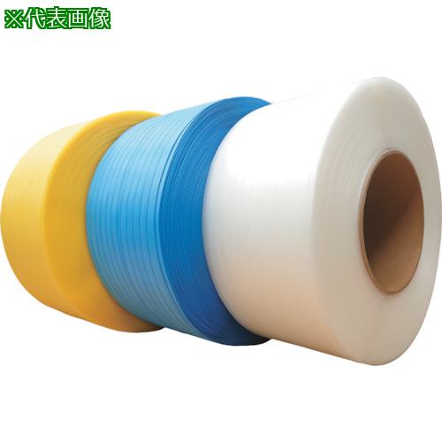 ■ストラパック 自動梱包機用PPバンド 3QバンドA9×3000 青 2巻入〔品番:3QBANDA93000BLU2P〕【5376607:0】[送料別途見積り][法人・事業所限定][外直送][店頭受取不可]