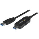 ■StarTech USB 3.0ケーブル/データリンクケーブル/5 Gbps/Mac/Win対応〔品番:USB3LINK〕【5380087:0】[法人・事業所...