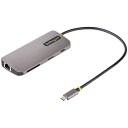 ■StarTech ドッキングステーション/USB-C/4K HDMI/100WPD/USBハブ/イーサネット/カードリーダー/マルチハブ〔品番:115BUSB...