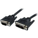 ■StarTech ディスプレイ変換ケーブル/DVI-A - VGA/2m/オス-オス/モニターケーブル/ビデオコンバーター〔品番:DVIVGAMM2M〕【53...