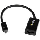 ■StarTech ディスプレイアダプター/Mini DisplayPort- HDMI1.4/4K30Hz/ブラック/ビデオ コンバーター〔品番:MDP2HD...
