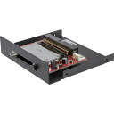 ■StarTech CFカード - IDE変換アダプター/3.5インチベイ内蔵型/コンパクトフラッシュ カードリーダー/HDDコンバーター〔品番:35BAYCF...