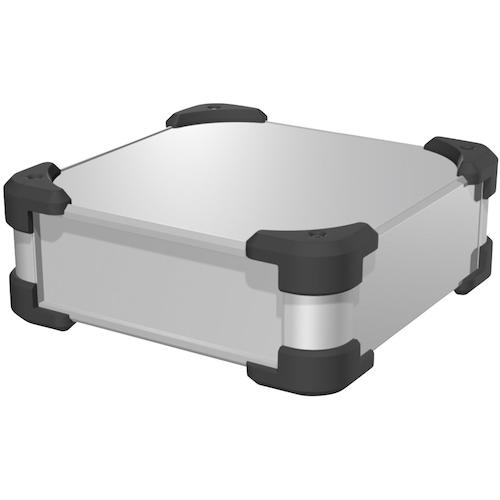 ■タカチ コーナーガード付アルミケース〔品番:AUG1332525SB〕【5396398:0】[法人・事業所限定][外直送元][店頭受取不可]