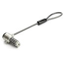■StarTech セキュリティワイヤーロック/ノートパソコン盗難防止用/連結用/15cm/4桁ダイヤル錠/ケンジントンスロット規格互換〔品番:BRNCHLOC...