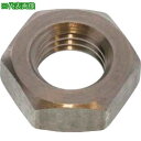 ■SUNCO 三価ホワイト 左 六角ナット(3種 細目 切削 M30X1.5 (1本入)〔品番:M00002200300000003〕【5414442:0】[送...