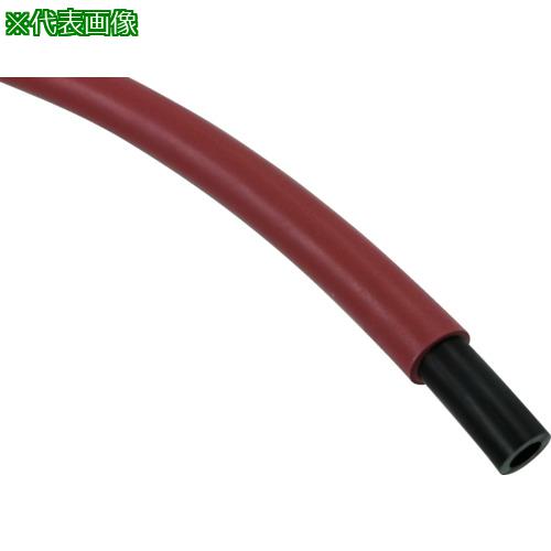 ■チヨダ CTPカバーチューブ 12mm/100m 赤〔品番:CTP12R100M〕【5419727:0】[法人・事業所限定][外直送元][店頭受取不可]