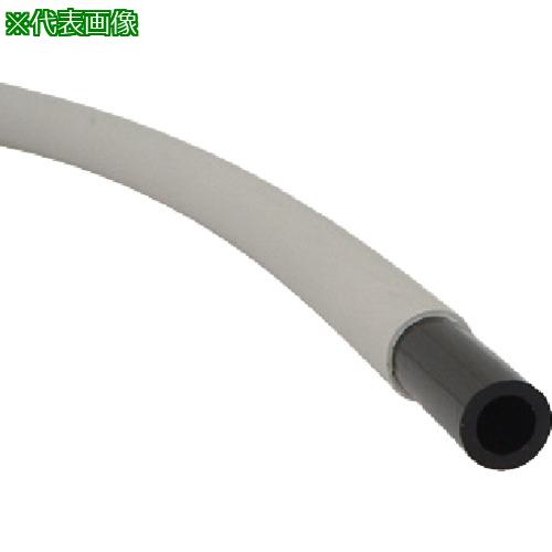 ■チヨダ ポリウレタンチューブ エルフレックスLE-Sタイプ 内管外径12mm/全長100m 白〔品番:LES12100W〕..