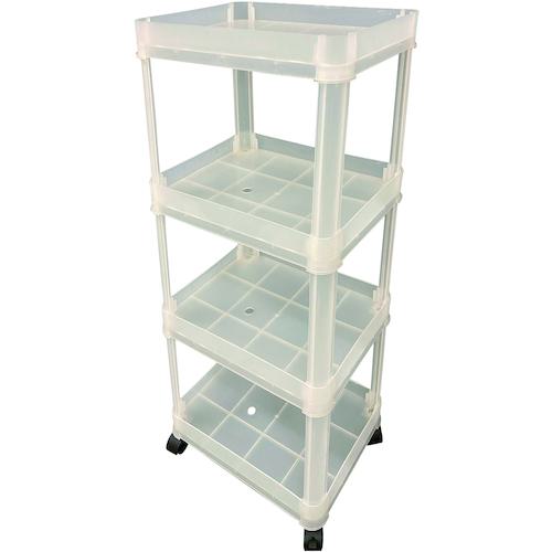 ■DAIDOHANT 4段ラックTR-400 キャスター付〔品番:10195616〕【5426762:0】[送料別途見積り][掲外取寄][..