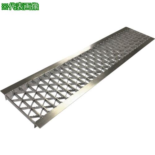 ■マキテック ステンレス製グレーチング(U字溝用)〔品番:UKUS3824〕【5446753:0】[送料別途見積り][法人..