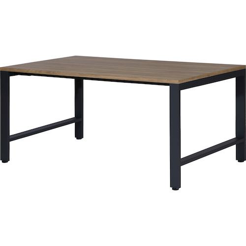 ■DAISHIN レクタ テーブル ブラックフレーム 1800×900×720〔品番:FT180907BMPA〕【5449842:0】[法人・事業所限定][外直送元][店頭受取不可]