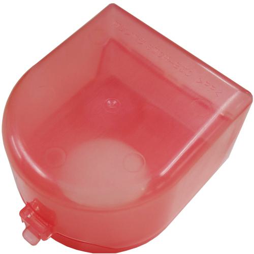 ■SHINOHARA 開閉式押ボタンカバー(赤色)〔品番:SWCHB22R〕【5476889:0】[送料別途見積り][掲外取寄][店..