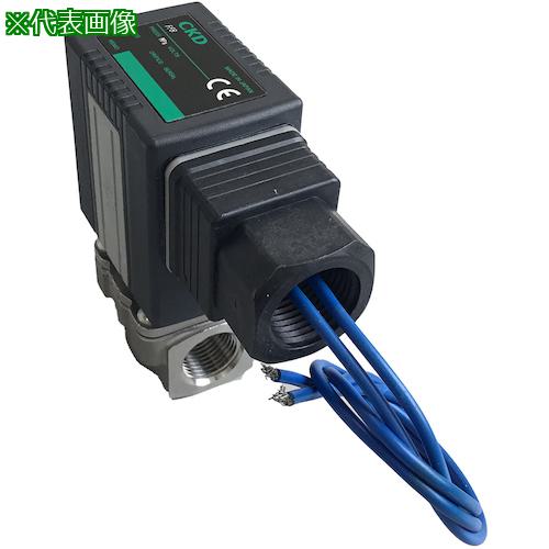 ■CKD 直動式2ポート電磁弁(マルチフィット[[R中]])〔品番:FFB3108A3T3E5〕【5515323:0】[送料別途見積り][掲外取寄][店頭受取不可]