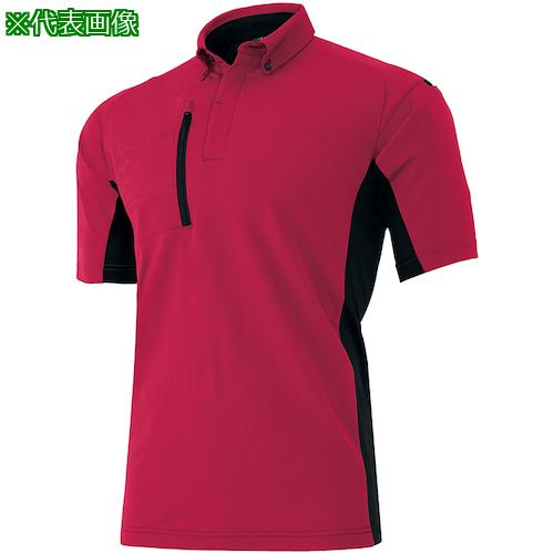 ■アイトス ウルトラストレッチ半袖ポロシャツ(男女兼用) レッド S〔品番:AZ10613009S〕【5546339:0】[送料別途見積り][掲外取寄][店頭受取不可]
