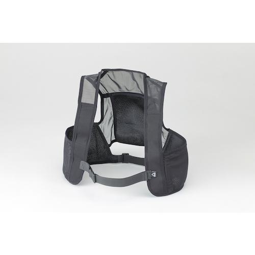 ■緑十字 ピタッと冷却ベスト プレミアム ブラック フリーサイズ〔品番:375860〕【5547236:0】[送料別途見積り][掲外取寄][店頭受取不可]