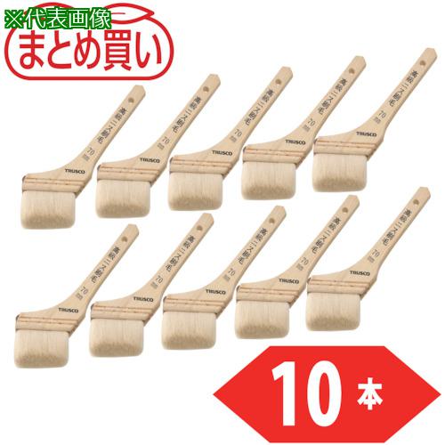 ■TRUSCO まとめ買い高級ニス刷毛 30号 70mm幅 10本入り〔品番:TPB42310P〕【5559389:0】[店頭受取不可]