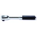 ■Ko-ken Z-EAL 3/8”(9.5mm)SQ. プッシュボタン式ラチェットハンドル 全長178mm〔品番:3725ZB〕【5561054:0】[店頭受...