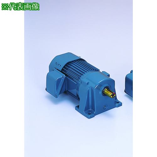 ■シグマー 高効率IE3、平行軸三相750W脚取付形ギアモーター 減速比1/5〔品番:TML208E5〕【5564145:0】[法人・事業所限定][外直送元][店頭受取不可]