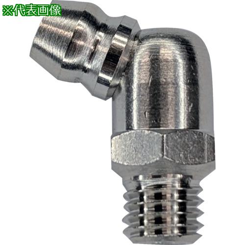 ■KURITA グリースニップル B型U1/4X28山規格頭 (10個入)〔品番:GNB228K10P〕【5568943:0】[店頭受取不可]