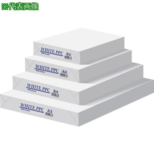 ■日本紙通商 コピー用紙 WHITE PPC B5 2500枚×5箱〔品番:WHITEPPCB5〕【5617981:0】[法人・事業所限定][直送元][店頭受取不可]