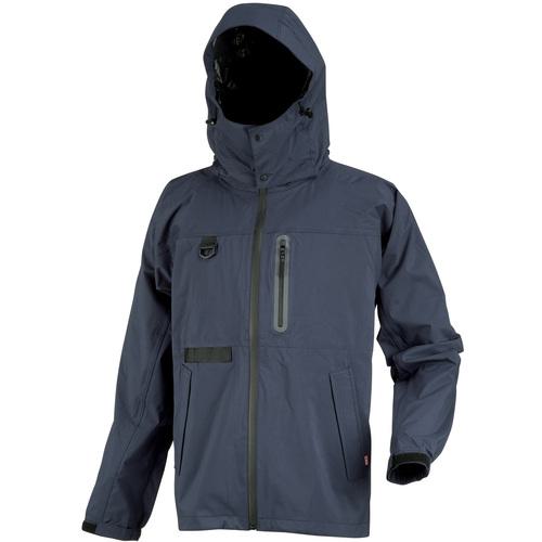 ■カジメイク F-001 フィッシングレインスーツ ネイビー 3L〔品番:F001553L〕【5641119:0】[送料別途見積り][掲外取寄][店頭受取不可]