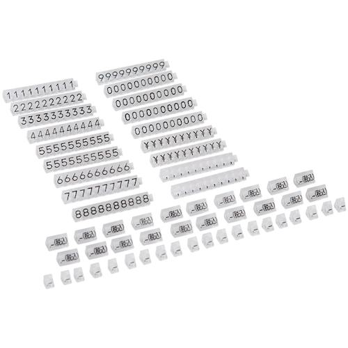 ■友屋 ニュ-プライスキュ-ブセット M 透明/黒字 〔品番:07103CLR〕【5649159:0】[送料別途見積り][法人・事業所限定][外直送][店頭受取不可](2)