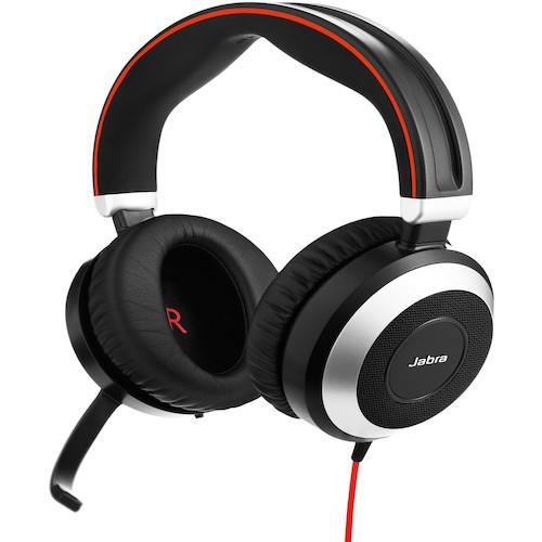 ■ジャブラ Jabra EVOLVE 80 UC Stereo USB-C〔品番:7899829289〕【5657460:0】[法人・事業所限定][外直送元][店頭受取不可]